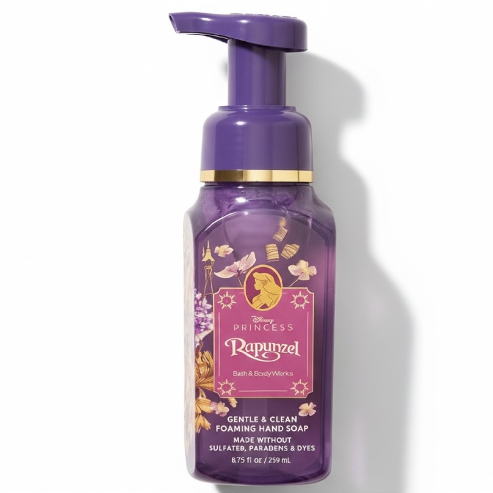 Disney Princess Rapunzel Bath & Body Works Foaming Hand Soap NEW